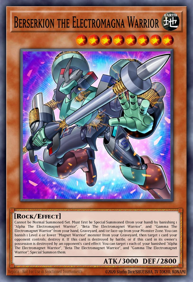 Berserion the Electromagna Warrior